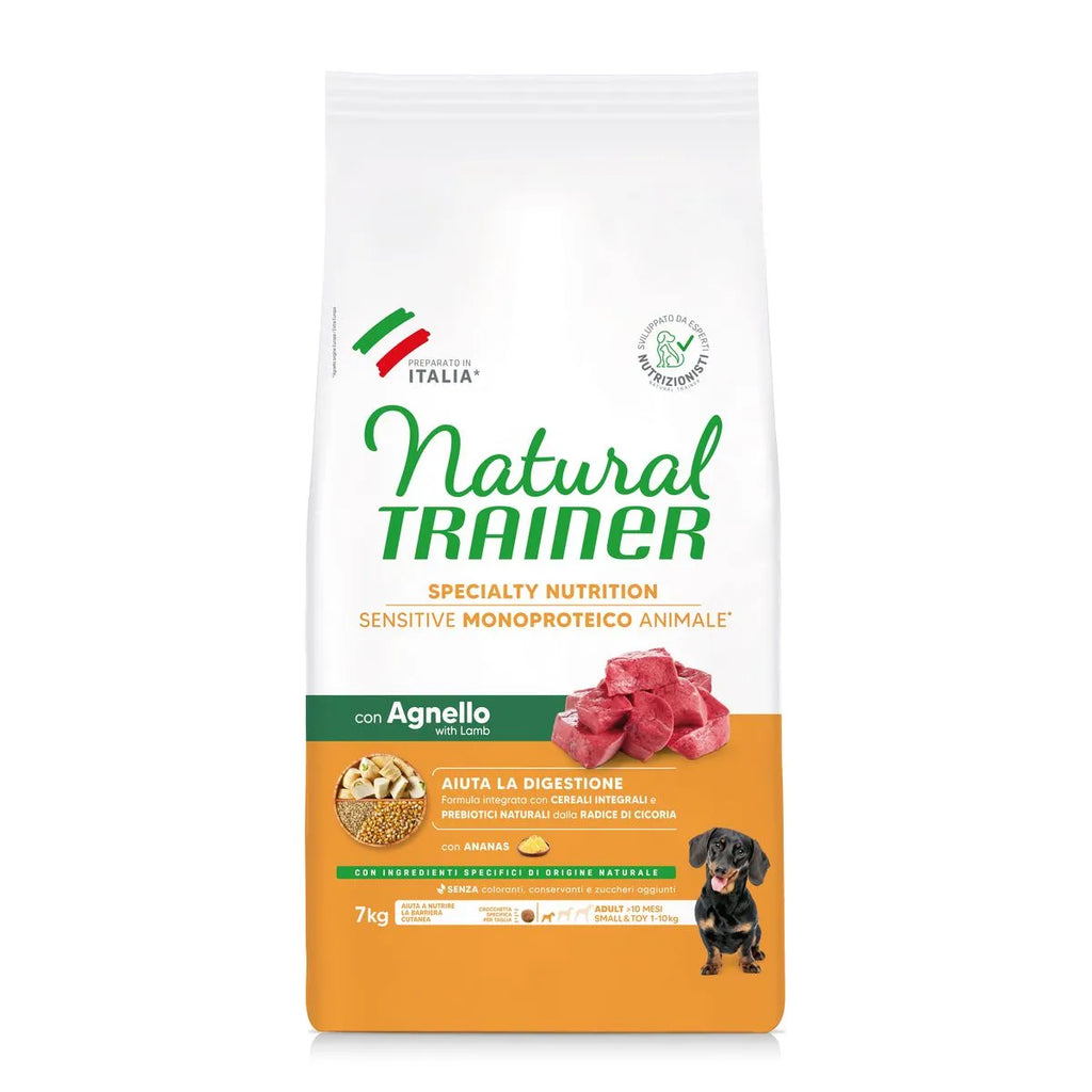 Natural Trainer Sensitive No Gluten Mini Adult con Agnello 7 KG