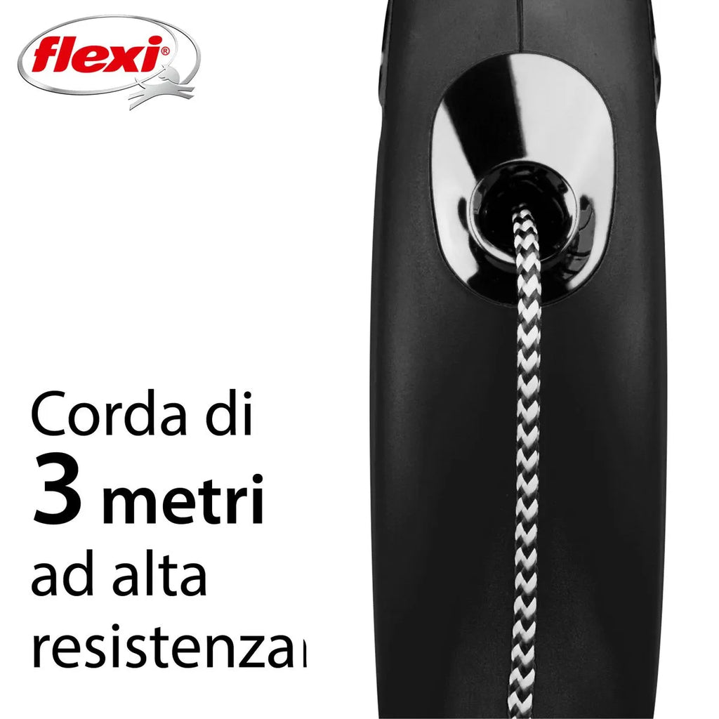 Guinzaglio New Classic Cord Nero