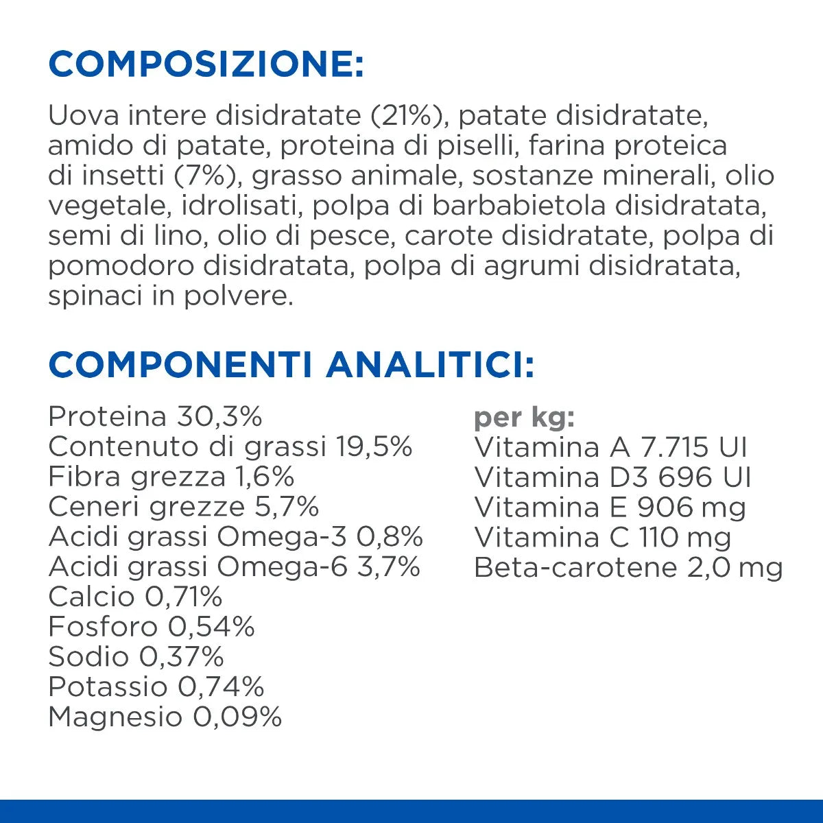 Hill's Science Plan Hypoallergenic Adult alimento secco per gatti con uova e proteine degli insetti 8 KG