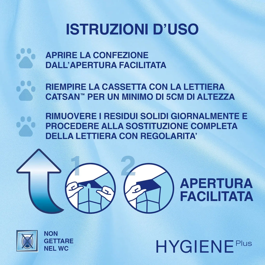 Catsan Hygiene Plus Lettiera per Gatto