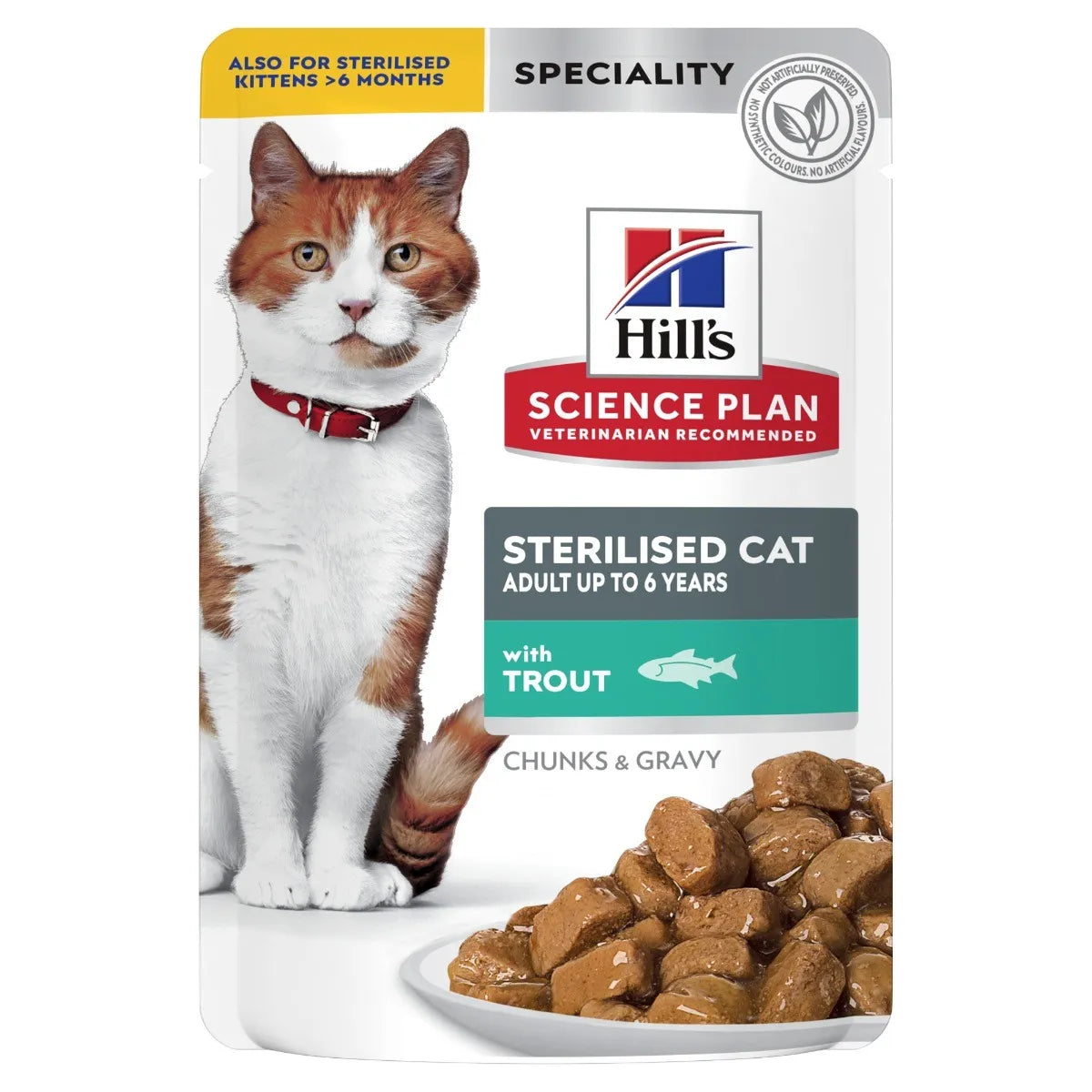Hill's Science Plan Sterilised Cat Busta Multipack 12x85G