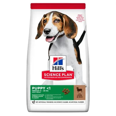 Hill's Science Plan Puppy Medium con Agnello e Riso 14 KG
